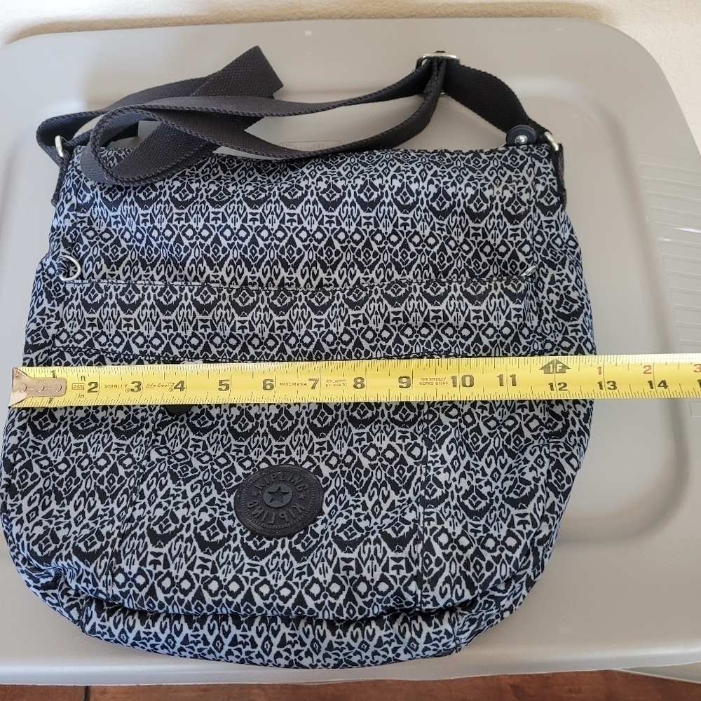 Kipling Navy Blue Patterned Shoulder Strap Bag - image 5